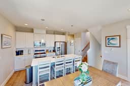 Ocean view home with private hot tub fireplaces balcony beach and pool access