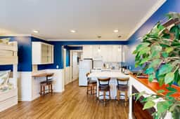 Modern and Colorful Condo Right Next to Beach