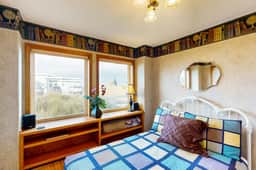 Gorgeous waterfront home with ocean views a furnished deck and beach access