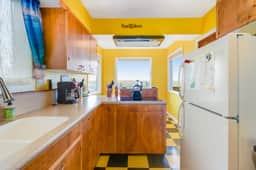 Two story beach house with an ocean view furnished deck and washer dryer