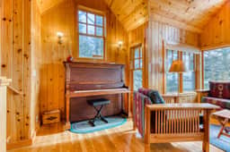 House near the beach with ocean views wood stove and telescope