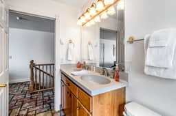 Waterfront dog friendly home a few steps from the beach with hot tub