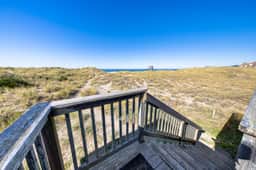Beautiful oceanfront home with a gorgeous view