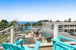 Luxury Dog Friendly Home with Ocean Views Gas Fireplace Jetted Tub Deck
