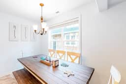 Creekside Home 5 Blocks from the Beach with Fireplace Deck Firepit Fast WiFi