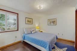 Dog friendly home with oceanfront location and fireplace walk to the beach