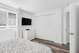 Dog friendly ocean view home with deck and enclosed yard 1 block to beach