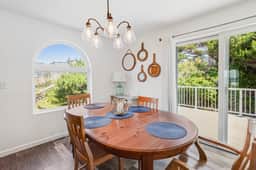 Dog friendly ocean view home with deck and enclosed yard 1 block to beach