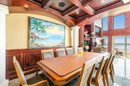 Oceanfront Villa with WiFi Private Hot Tub Balconies Beach Access and Game Room