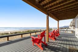 Dog friendly waterfront rental just steps from the beach and restaurants