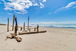 Oceanfront dog friendly beach house with game room and plenty of room