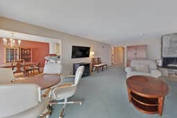Lovely oceanfront condo with sweeping water views and balcony