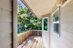 Waterfront house with bay and ocean views large deck and quiet location