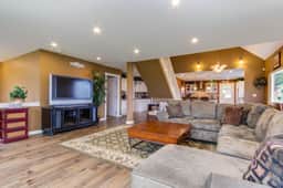 Enormous ocean view homes with firepit and deck short walk to the beach