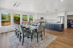 Spacious home with ocean view enclosed yard fireplace hut tub washer and dryer