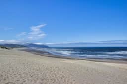 Designer home with stunning ocean and sunset views steps to beach dog friendly
