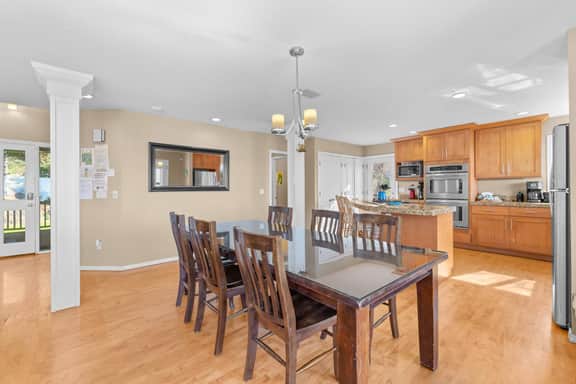 Sunlit home with gorgeous ocean views big decks and hot tub