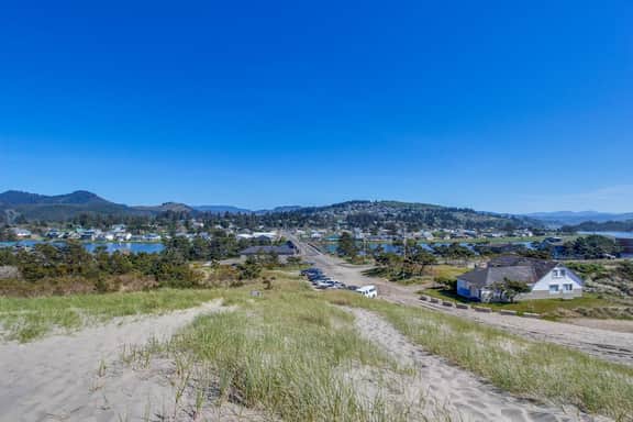 Beautiful modern home with great beach access fireplace and outdoor shower