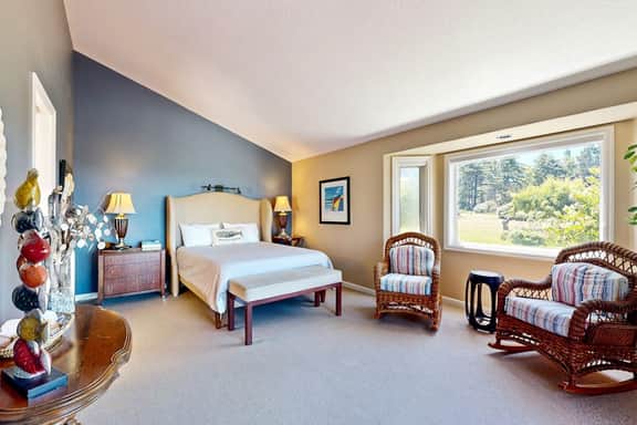 Stunning coastal home with ocean views firepit and media room walk to beach