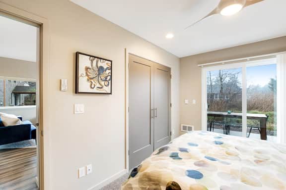 New Family Friendly Home with a Furnished Patio and Tranquil Yard