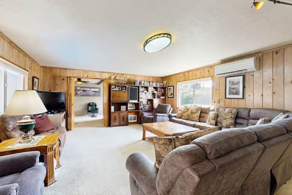 Centrally located home with lake views private pool and spacious deck