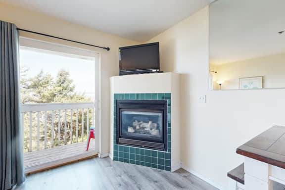 Dog Friendly Studio with Ocean Views and Balcony Close to the Beach