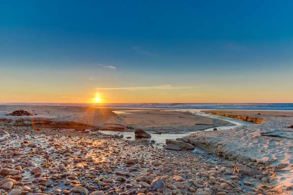 Dog friendly A frame cottage oceanfront with ocean views and two blocks from beach