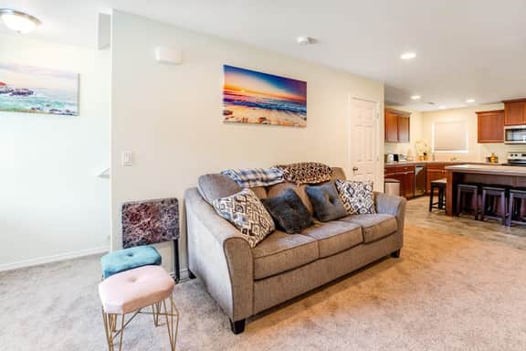 Wonderful duplex with central AC 2 washer dryers 1 minute walk to beach