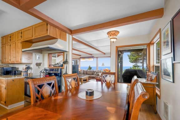 Historic Waterfront Home with Ocean Views Great Location Dogs OK