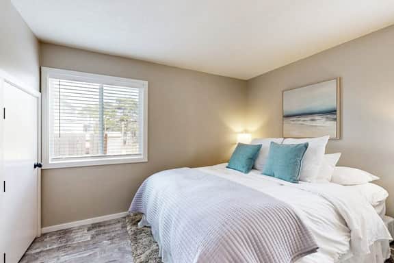 Renovated home near beach access with two kitchens and fireplace dog friendly