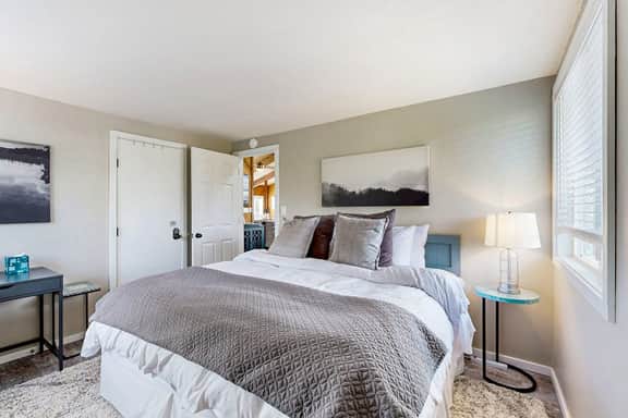Renovated home near beach access with two kitchens and fireplace dog friendly