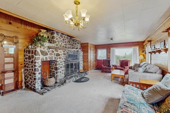 McKinnon's beach house oceanfront with beach views deck patio and fireplace dog friendly