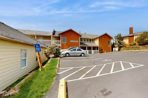 Romance awaits with ocean views and sandy shores at this dog friendly studio