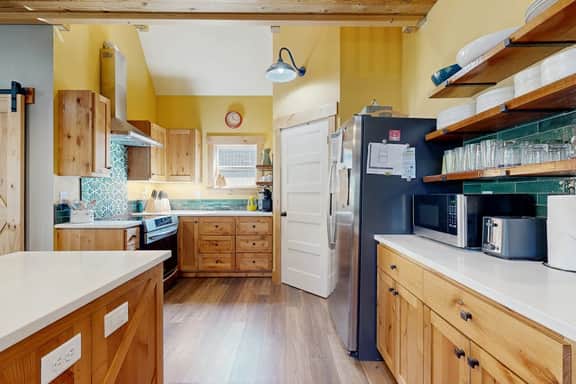 Newly constructed home with firepit and large deck walk to the beach and golf