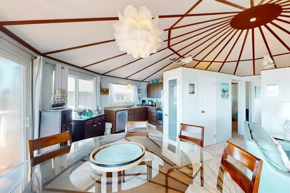 Dog friendly home with great decks and stunning ocean views