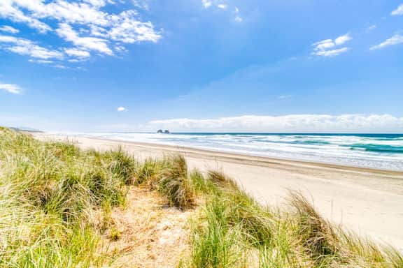 Oceanfront house with amazing views and short walk to downtown dogs welcome