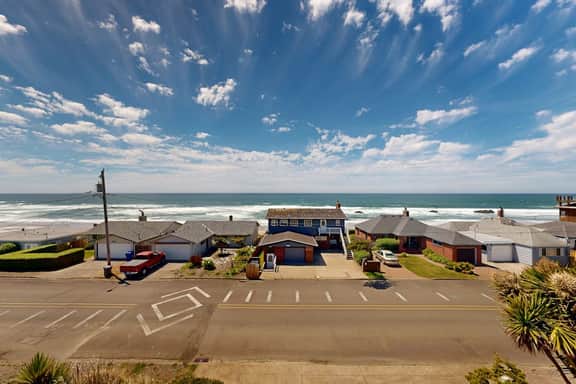Beautiful multi level home with theater game room and amazing ocean views
