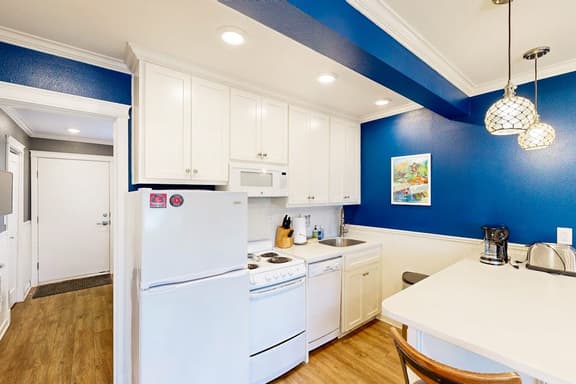 Modern and Colorful Condo Right Next to Beach