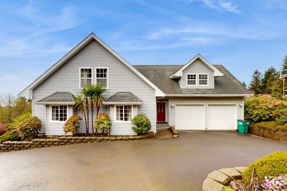 Spacious family home near the beach with ocean view large deck free WiFi and more