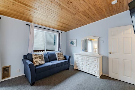 Ocean View Home with Rec Room Rock Wall and Private Hot Tub A Block From Beach
